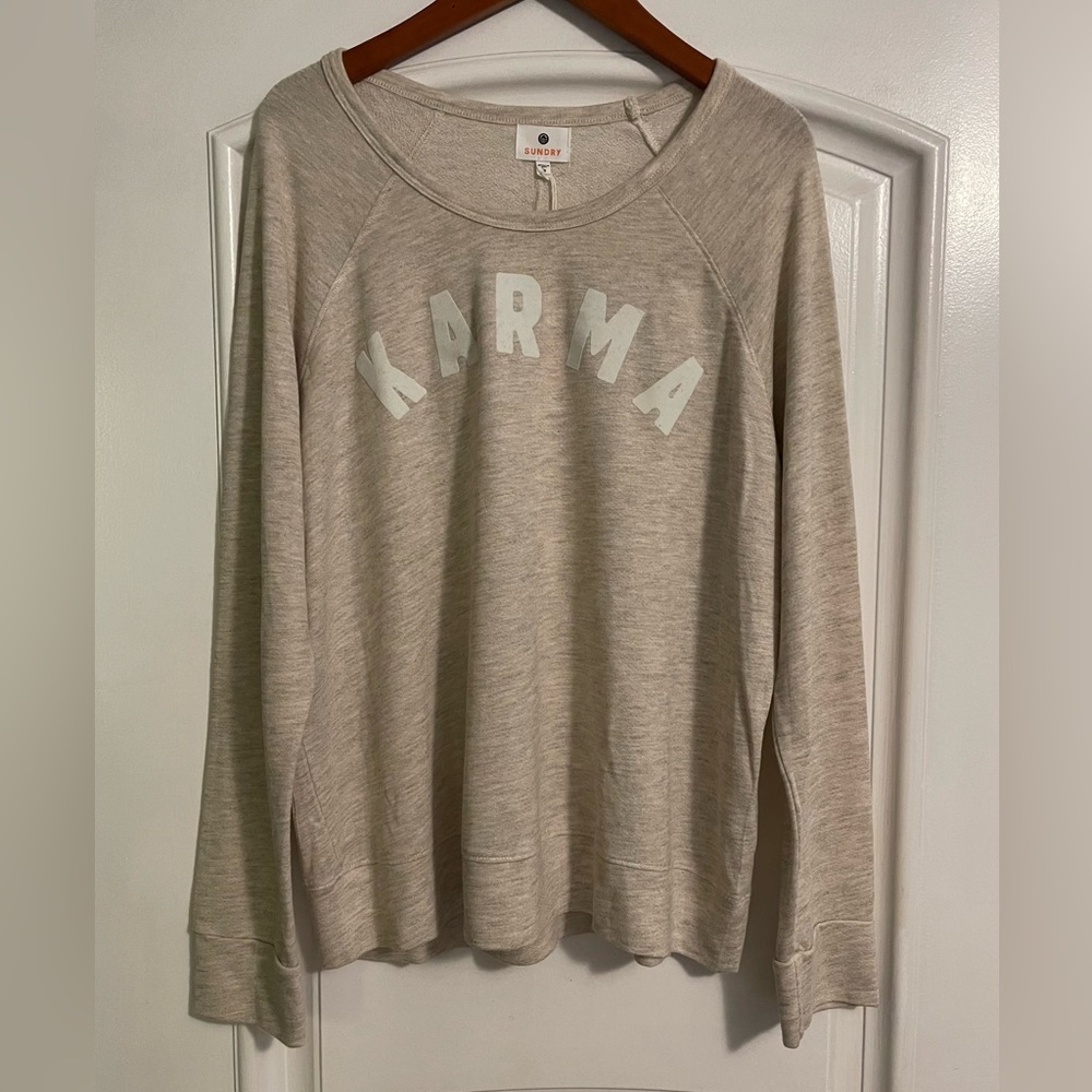 SUNDRY Karma Pullover Size 3 NWT
